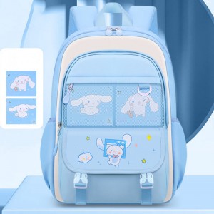 TRUST-U Cartoon schoolbag for elementary school students male 1-3-6 high capacity schoolbag for students backpack for children