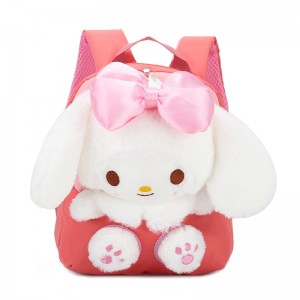 TRUST-U 3D three-dimensional fur toy backpack kindergarten cartoon cute small backpack lightweight backpack