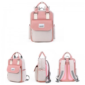 Trust-U Donut Backpack for Women 2023 New Korean Style – High School Student Bookbag with Large Capacity for 14-inch Laptop, Travel Backpack