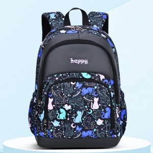 TRUST-U New schoolbag male 1-3-6 grade cartoon schoolbag large capacity children’s backpack